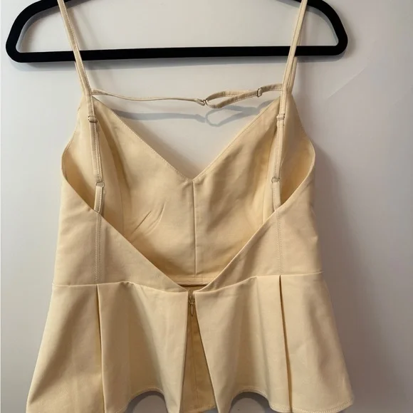 Marissa Webb Cream Pleated Camisole - Picture 8 of 12